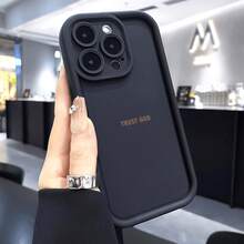 信頼神信頼神電話ケース - Apple  17/17 Air/16/16e/15/14/13/12/11 Pro Max 専用| 傷防止シリコン耐衝撃保護カバー - ブラック - チェックする 10