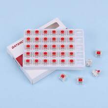Mechanical Keyboard Switch 35Pcs Red POM Hot Swapping Silent RGB LED Gaming Compatible - Multicolor - View 2