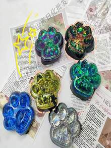 1个中号Tabas可爱猫爪减压玩具：便携式挤压玩具，适合办公桌和户外携带，理想的节日礼物，可爱有趣的装饰品，圣诞礼物，派对小礼物，圣诞袜填充物，课堂奖励，Tabas软萌玩具（果冻迷你尺寸3.5厘米。请在订购前仔细阅读。） - 多顏色 - 查看 10