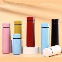 1pc 160ml/5.41oz 304 Stainless Steel Vacuum Flask, Portable Pocket Tumbler, Suitable For Outdoor Camping And Hiking