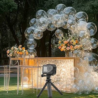50 Stücke transparente Seifenblasen Ballon Kranz Set, geeignet für verschiedene Anlässe wie Geburtstag, Hochzeit, Weihnachten, Brautparty, Ozean-Themen-Partys. Transparente Seifenblasen Ballons, Braut-Party Dekoration, Fotostudio Pose Requisiten, Hintergrund für Fotoshootings, Studiozubehör, Foto Dekoration, Stillleben Dekoration, Landschaft
