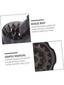 Trituradora portátil de alimento para carpas - Molinillo manual de alta eficiencia, utilizado para triturar alimento para peces, ahorro de espacio, adecuado para pescadores