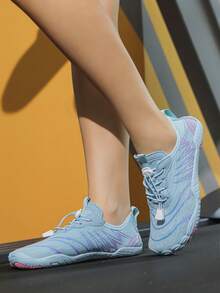 女士户外运动耐磨速干游泳潜水沙滩透气软底室内外健身水上鞋 - 月色 - 查看 5