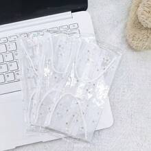 40pcs Ladies Floral Print Cute Cartoon Disposable Face Masks, Lightweight Breathable, Individually Wrapped, Stylish Ins Style, Summer