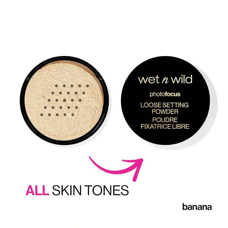 Wet N Wild Loose Setting Powder Photo Focus Loose Finishing Powder  Translucent - Thẻ trong suốt - Xem 7