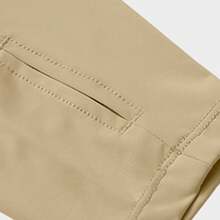 CAMEL CROWN Ropa de protección solar de punto para hombres, ropa de protección solar de verano y primavera para exteriores, ropa de protección solar de punto, ropa de ciclismo - Gris roble/cáscara de coco - Ver 4