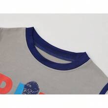 Little & Big Boys 2-Piece Cozy Summer Pajamas Black Gamer Tank Top & Shorts Cool PJ Kid Set Size 6-18 - Grey - View 2