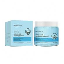 Perfectlink PERFECT LINK Oil Control & Cleansing 2-In-1 Scalp Scrub Balancing Shampoo | Exfoliating Sugar Crystals, Enriched With Coconut Oil, Aloe Vera And Mint Extracts, Deeply Cleanses The Scalp, Leaving It Shiny And Moisturized