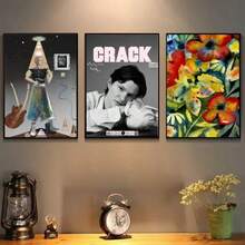 1/3PCS Optional Frame Posters Wall Arts Pop Adrianne Lenker - Songs Album Art Poster HD Home Living Room Bedroom Bar Aesthetic Decoration - Multicolor - View 11