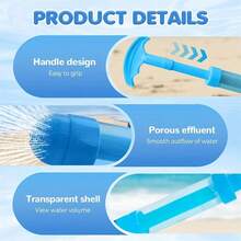 1/4 件水烟花喷雾器，2025 新款闪亮烟花效果，浪漫烟花摄影道具，高压烟花喷泉，适用于派对游戏和泳池摄影道具