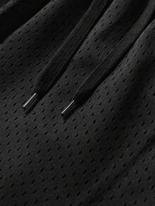 1 paio di pantaloni sportivi da uomo, in rete traspirante, con compressione ad alto supporto, che assorbono il sudore e hanno una tasca per il telefono, adatti per corsa all'aperto, esercizi sportivi, autunno