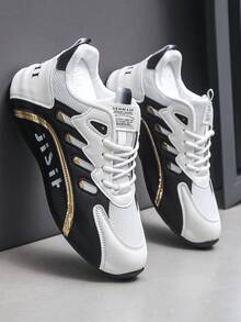 男士新款时尚运动鞋，柔软舒适的衬里，透气鞋面，隐形鞋垫，防滑鞋底，适合青少年休闲运动穿着