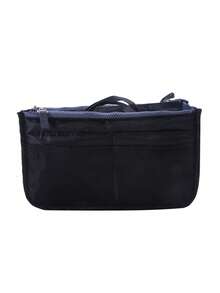 Essential Portable Organizer – Durable Polyester Handheld Travel Bag With Multi-Pockets For Easy Storage - Multicolor - View 2
