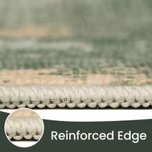 Sour Lemon Living Room Carpet 200x300, Washable Bedroom Carpet, Short Pile Abstract Carpet, Very Soft And Thin Summer Living Room Carpet, Non-Slip Carpets For Living Room Bedroom Home Decoration - 灰綠色 - 查看 3