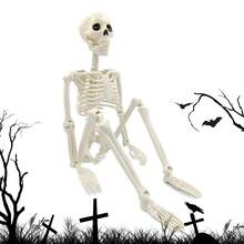 90cm Realistic Plastic Skeleton Decoration For Halloween Party, Game, Home Decor