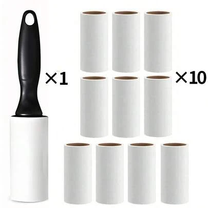 1/5/10 Pieces Reusable Plush Remover Rolls, 60 Sheets/1 Refills, Sticky Sharp Brush For Animal Hair, Large Size Sharp Remover Roll For Sofa, Furniture,Cyber Monday,Friday,Christmas Gifts,Christmas Decoration,New Year Gifts