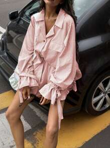 Aufgeraute, luftige Lässig Anzüge, Damen Gothic Stil Halloween Kleidung, geeignet für verschiedene Anlässe