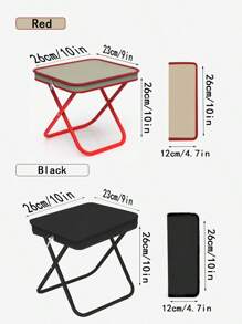 1 Piece Handbag-Style Portable Folding Chair, Multifunctional For Camping, Fishing, Picnic And Travel, Compact Stool That Transforms Into A Handbag When Folded