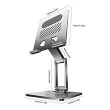 全新平板电脑支架 - 支持 iPad 的金色桌面旋转支架、多功能可调节折叠手机支架、通用 - 多色 - 查看 3