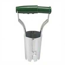 Herramientas de jardinería de acero inoxidable para el hogar, trasplantador de flores y vegetales, sembradora, punzonadora, herramientas agrícolas, elevador de plántulas, plantador - Multicolor - Ver 9