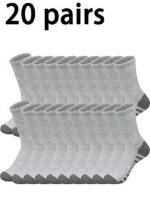20/15/10/5/1 Cặp ống chân giữa bắp chân cho nam, Thích hợp để mặc hàng ngày, Chạy bộ, Thể dục, Trò chơi bóng, Đi bộ đường dài, Đạp xe, Ống chân trung tính mùa hè dành cho cả nam và nữ, Ống chân giữa bắp chân dày thích hợp để mặc thường ngày, ở nhà, Thể thao ngoài trời, Ống chân giữa bắp chân dày mềm mại thoải mái cho cuộc sống hàng ngày, Bộ tất mùa đông dày - Ống chân mùa đông mềm mại thoải mái Quà tặng Giáng sinh cho bố, Dành cho cả nam và nữ, Thích hợp cho thời tiết lạnh, Ống chân dài, Ống chân mùa đông dày, Thích hợp để sử dụng quanh năm - Xám - Xem 9
