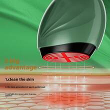 Pistola de colágeno portátil con control inteligente de temperatura, dispositivo de belleza, dispositivo de importación de suero para masaje por vibración y lifting facial.