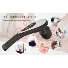 Rechargeable Cordless Muscle Massage Tools - Electric Massager For Back Neck Hand Shoulder Leg - 變體1 - 查看 9