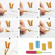 ZUOANLF 19.69x19.69英寸 DIY 十字绣套件，无框，四季家居装饰，带图案布料和线，非常适合客厅、玄关或卧室，卧室墙壁艺术 | 秋季场景 | 精细工艺，十字绣套件