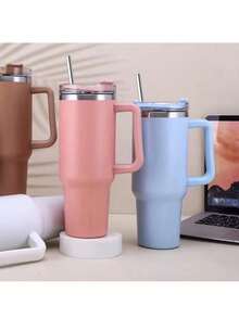 16/7/5/3/1 Stück 304 Edelstahl Metallstrohhalm Set mit Reinigungsbürste, geeignet für 40oz Glasbecher Bubble Tea Metallstrohhalm, perfekt für kalte Getränke und Säfte, Sommer Küchengebrauch, langer Wasserflaschenstrohhalm, Halloween/Halloween/Weihnachtsgeschenk - Verschiedenfarbig - Übersicht 9