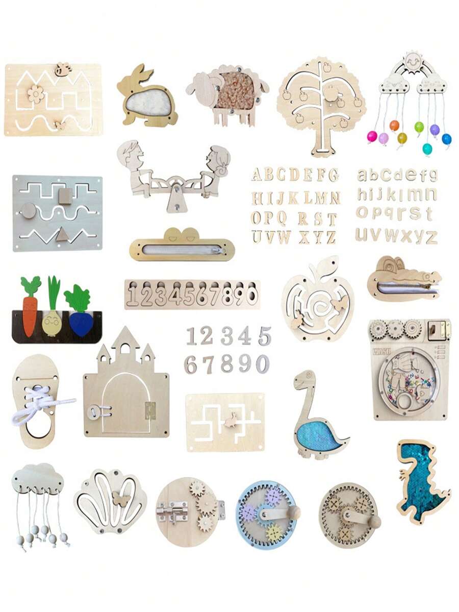 إطار سلم تسلق لوحة كسرة مبكرة التعليمية للأطفال، ألعاب تجميع لوحة المباراة لأعمار من 2-3 سنوات