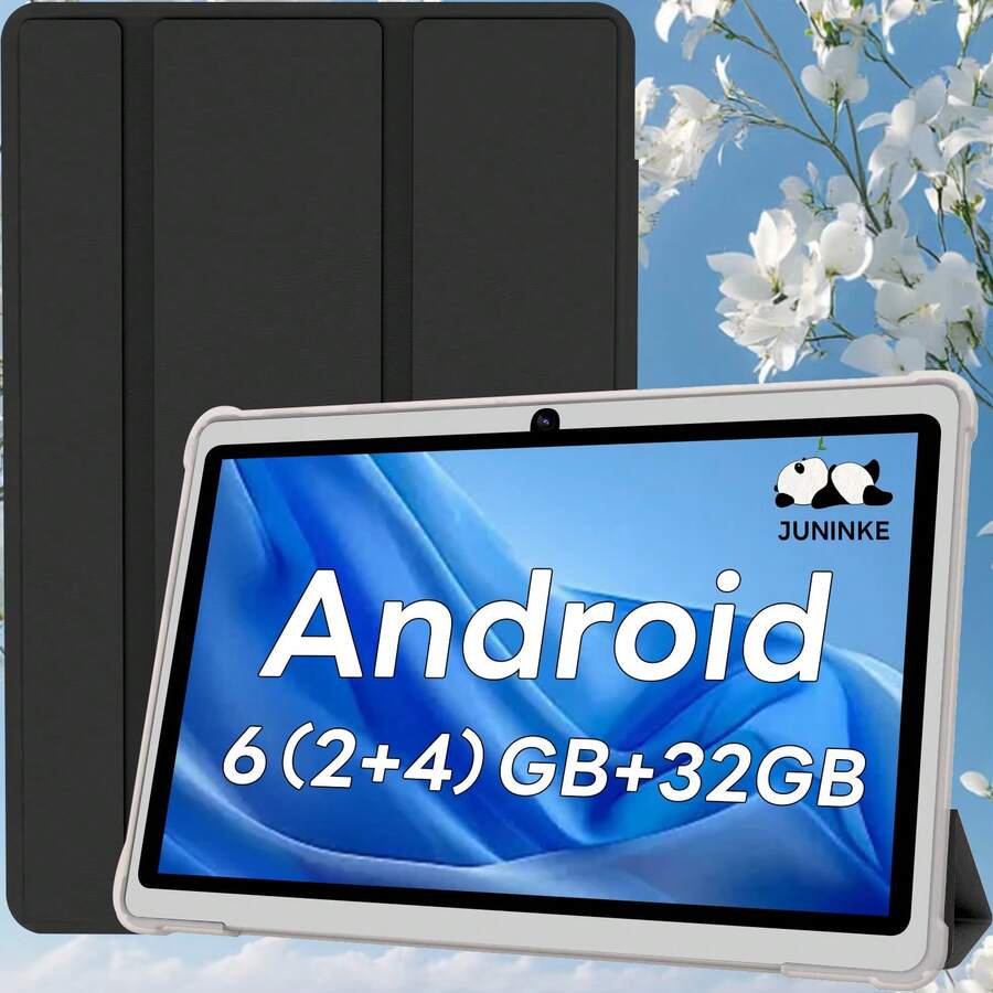 COLORROON Android Tablet, 7 Inch Android11 Tablet 6GB(2+4) RAM 32GB ROM With Wi-Fi, GMS, Parental Control, Dual Camera, Shockproof Case, Educational - Màu xanh nhạt - Xem 1