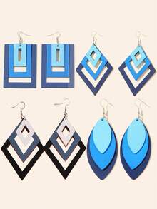 Multicolor 4 Pairs/set