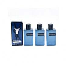 YSL Mini For Men Eau De Parfum Y L'ELIXIR Parfum Splash  Concentre (7.5 Ml / 0.25 Fl Oz),  Y Men's Eau De Parfum  Spray 1.2ml /0.04fl.Oz  Travel Mini - 22.5毫升(7.5ml*3件) - 查看 6