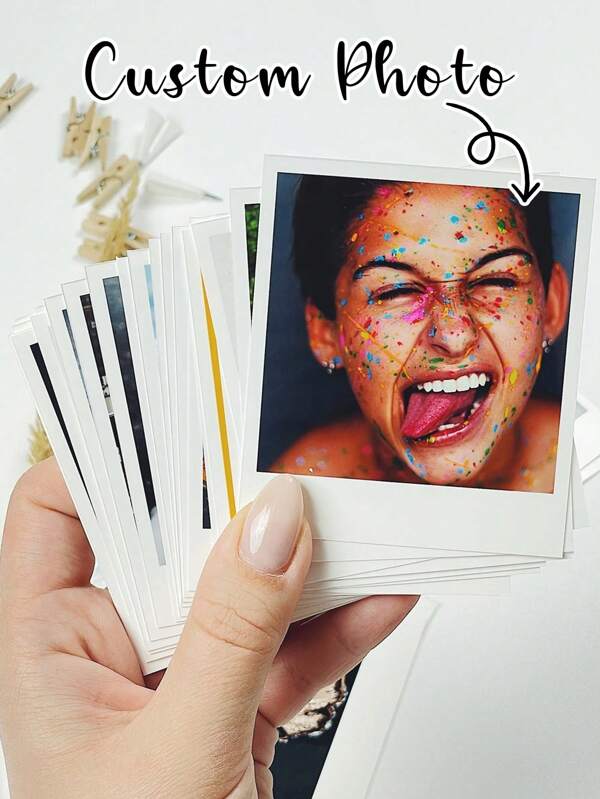 1pc/2pcs/4pcs/8pcs Custom Photo Booth Prints, Personalize Photo Booth Prints, Wedding Photo Booth Cards, High Definition Laminated Film, Waterproof, Retains Memory, Photo Booth Strip Frame, Personalized Strip With Custom Photo, Mini Prints, Keepsake Gift