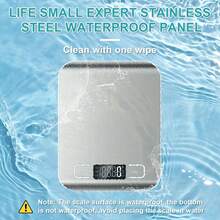 Food Scale, Kitchen Scale, Weight Scale Grams And Ounces For Weight Loss, Baking, Cooking, Keto And Meal Prep, LCD Display, 304 Stainless Steel