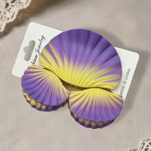 3pcs Women Hair Clip, Gradient Color Shell Hair Claw For Thick Thin Hair Styling Accessories