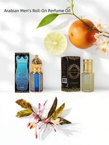 FLATPEA 10ml Arabian Fragrance For Men. Long-Lasting Arabian Style Perfume That Exudes Captivating Charm, Suitable For All Occasions.