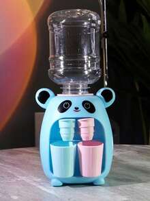 Children's Educational Pretend Play Toy, Cartoon Cute Miniature Rabbit/Panda/Car Water Dispenser, Interactive Double Spout, Early Learning Realistic Adorable Toy For Boys And Girls, Random Color Combination - Multicolor - View 11