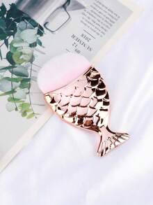 1pc Convenient Mermaid Tail Shaped Foundation Brush, Elegant Kabuki Brush, Sunscreen BB Cream Blender, Powder Cream Contour Blending Makeup Brush Tool,Foundation Brush,Concealer Brush,Blush Brush,Contour Brush,Blush Brush,Bronzer Brush,Powder Brush,Foundation Brush,Blush Brush - Multicolor - View 9