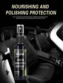 Car Plastic Restorer Back To Black Gloss Car Cleaning Products Plastic Leather Restore Auto Polish Auto Interior & Panel Renewal Wax Coating Agent Car Wax Car Wax Polish - Multicolor - View 1