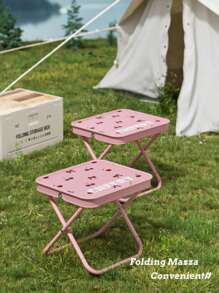 1 Piece Handbag-Style Portable Folding Chair, Multifunctional For Camping, Fishing, Picnic And Travel, Compact Stool That Transforms Into A Handbag When Folded