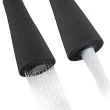 Gourmet Mobile Spout Faucet With Filter And Black Flexible Tube Cone Aerator Two Types Kitchen Wall Jet 7161 C80 - Black - View 5