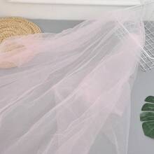 1pc Solid Color Nylon Soft Tulle, Wedding Veil Fabric, Decorative Mesh Fabric For Dresses, Tablecloths - Multicolor - View 23