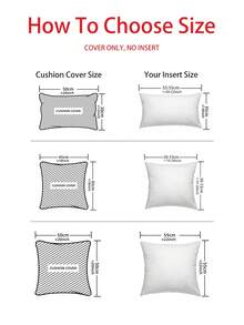 1pc Modern Minimalist Black & Grey Jacquard Decorative Pillow Cover, Suitable For Sofa, Living Room, Bedroom, 45cm*45cm, 18inch*18inch, Home Decor, Room Decor, Office Decor, Living Room Decor (No Pillow Insert) - Multicolor - View 4