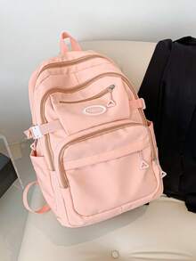 1pc Back To School Backpacks, Fashionable, Casual, Cute Backpacks, Schoolbags. Large Capacity, Suitable For Work, Commuting, Work, Shopping, School, Vacation, Outdoor Leisure, Travel, Shopping And Other Daily Use, Birthday Gifts For Friends. - Backpack - View 10