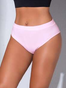 5件套女士时尚优雅简约运动休闲针织面料舒适内裤