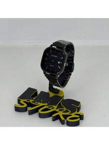 Men's Retro Vintage Classic Square Silver/Blue Watch - MSC ĐEN - Xem 3