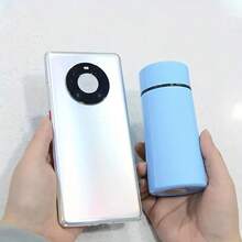 1pc 160ml/5.41oz 304 Stainless Steel Vacuum Flask, Portable Pocket Tumbler, Suitable For Outdoor Camping And Hiking