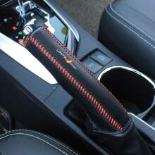 1pc Car Handbrake Grips Case PU Leather Car Handbrake Cover Protector Grip Covers For BMW 1 3 5 X Series For Audi Mercedes Benz