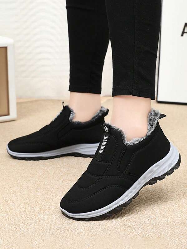 Winter Anti Cold Warm Flat Bottom Anti Slip Women's Snow Boots